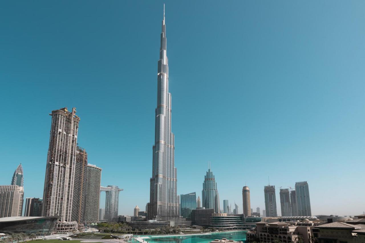 Elite Royal Apartment - Full Burj Khalifa & Fountain View - Brilliant - 2 Bedrooms & 1 Open Bedroom Without Partition Dubái Exterior foto